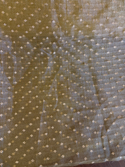 Semi crush tissue yellow