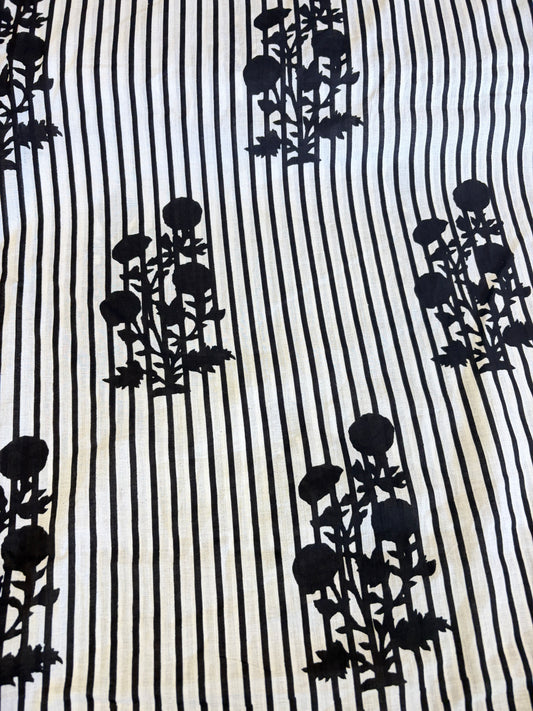 Pure hand block fabric