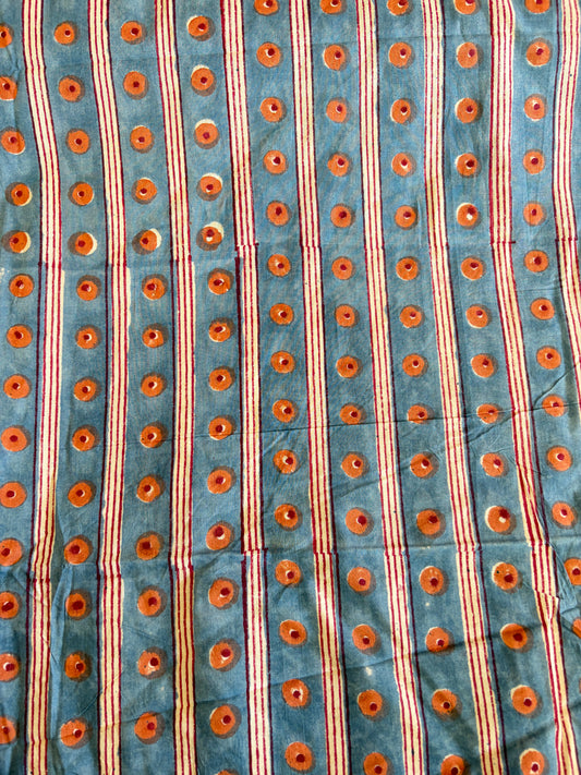 Pure hand block fabric