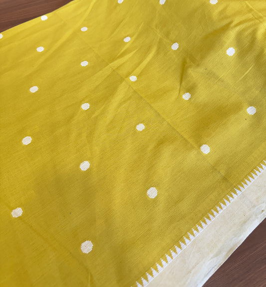 Handloom cotton with butta