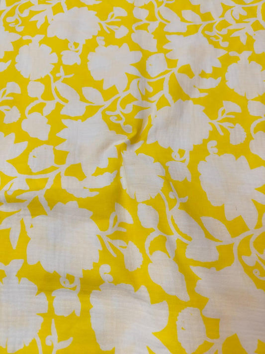 Double gauze muslin yellow