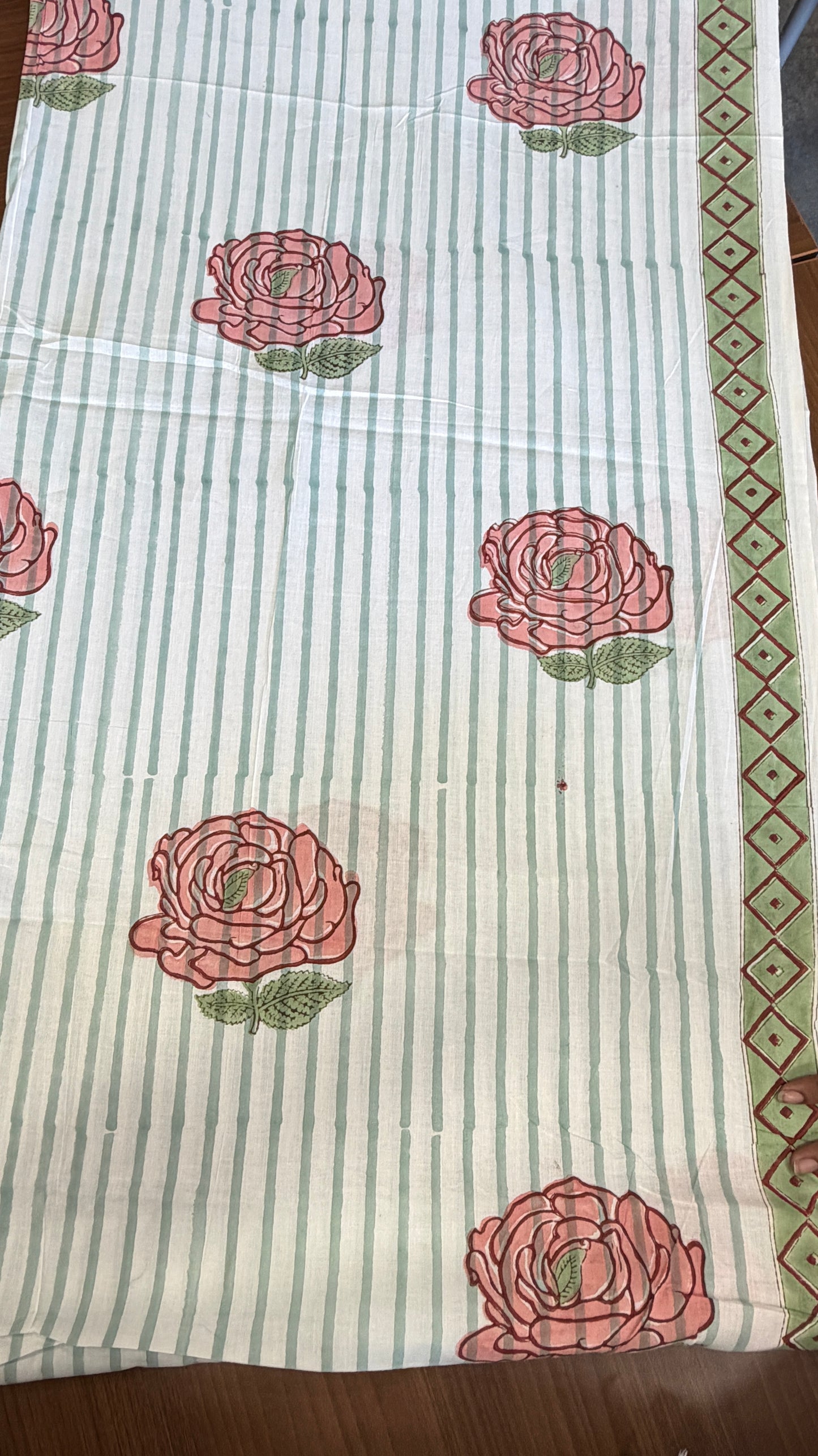 Pure Jaipur handblock fabric