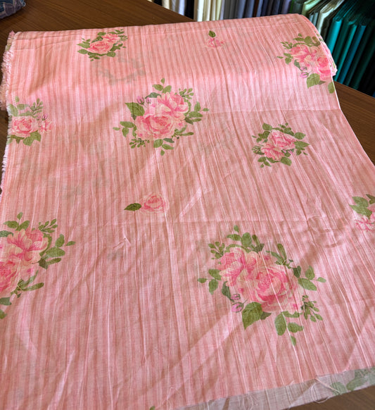 Printed Muslin pink