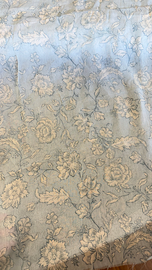 Printed Pure Chiffon