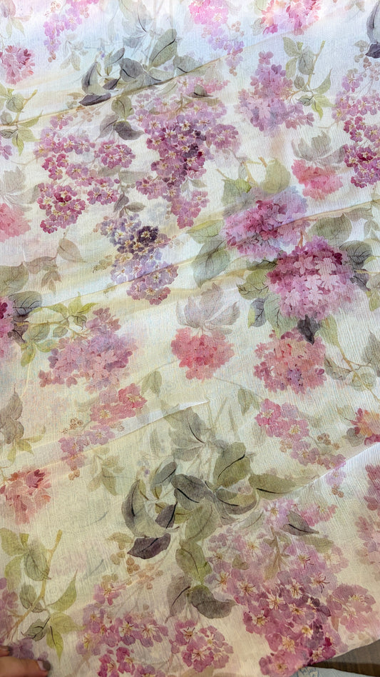 Printed Pure Chiffon