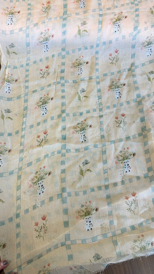 Printed Pure Chiffon