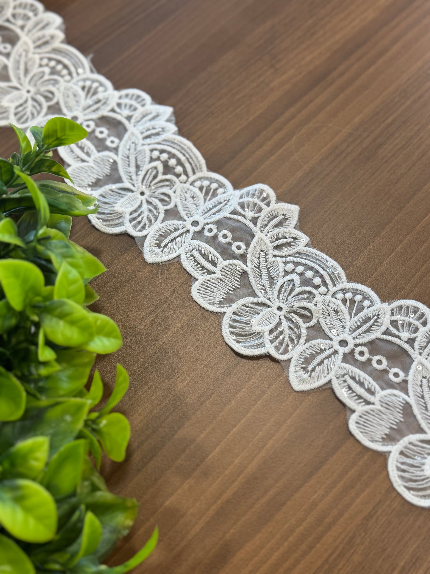 White Lace with water sequence