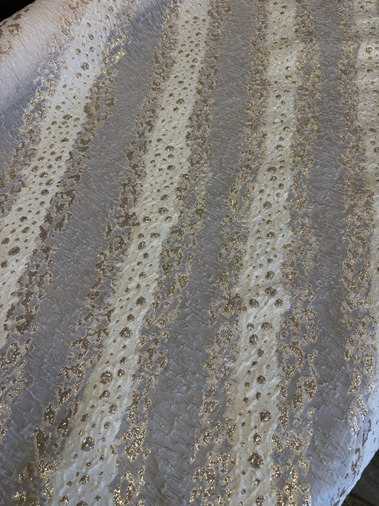 Turkish organza Diagonal stripe pattern