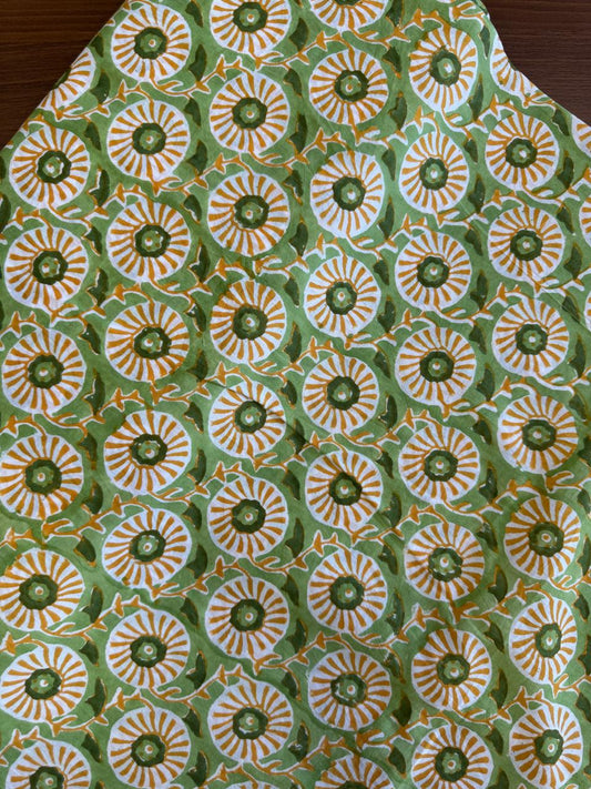 Pure hand block fabric