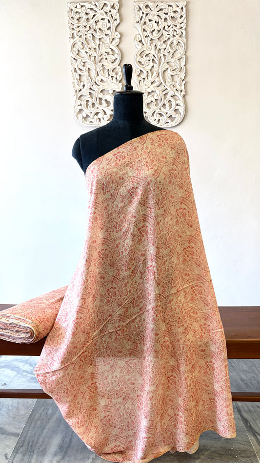 Printed Mogra Chanderi