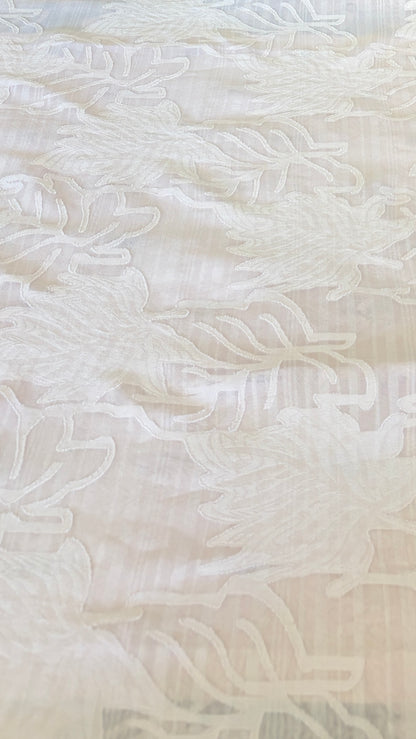 Viscose jacquard blush pink