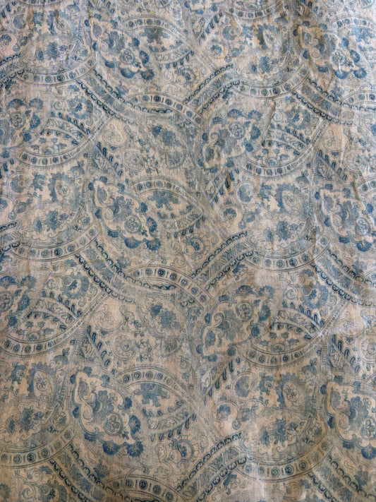 Printed Mogra Chanderi