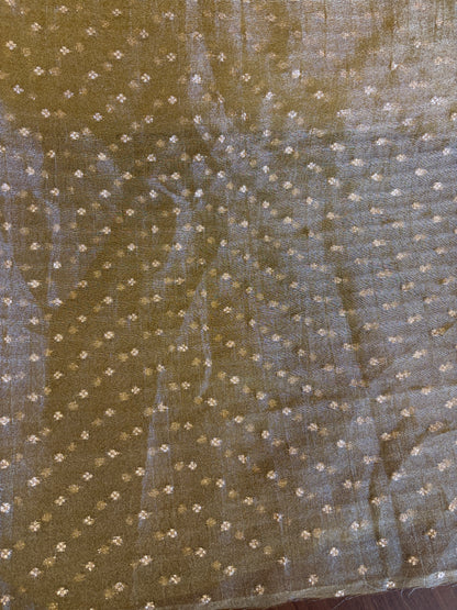 Semi crush tissue yellow
