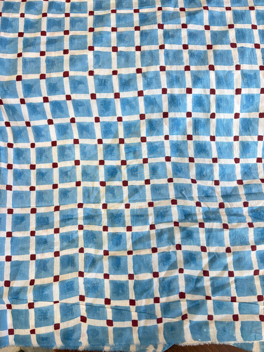 Pure hand block fabric