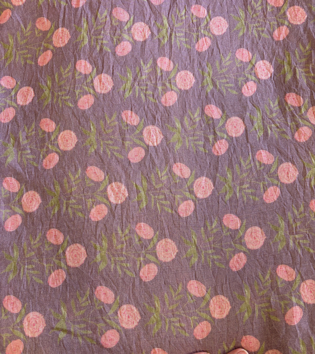 Printed Mogra Chanderi