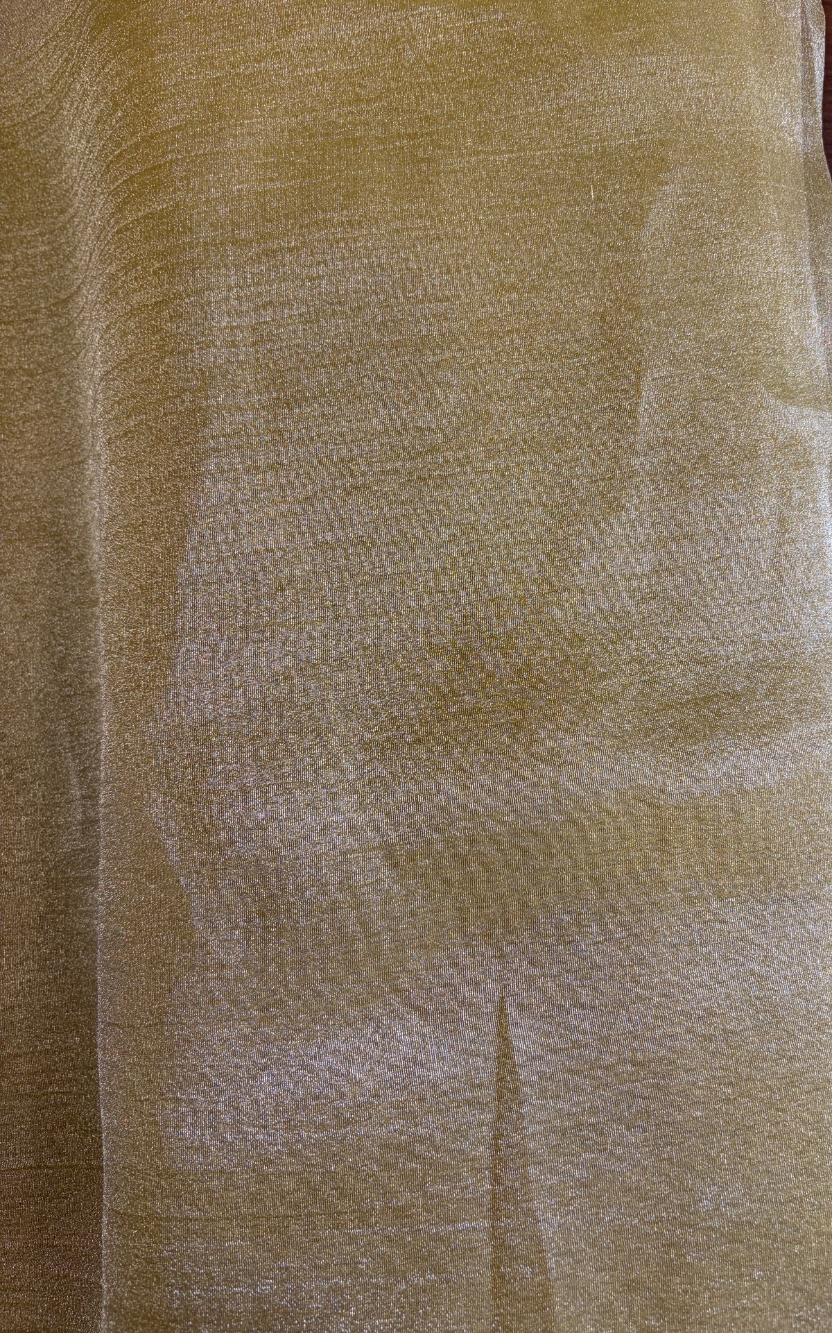 Semi crush tissue yellow