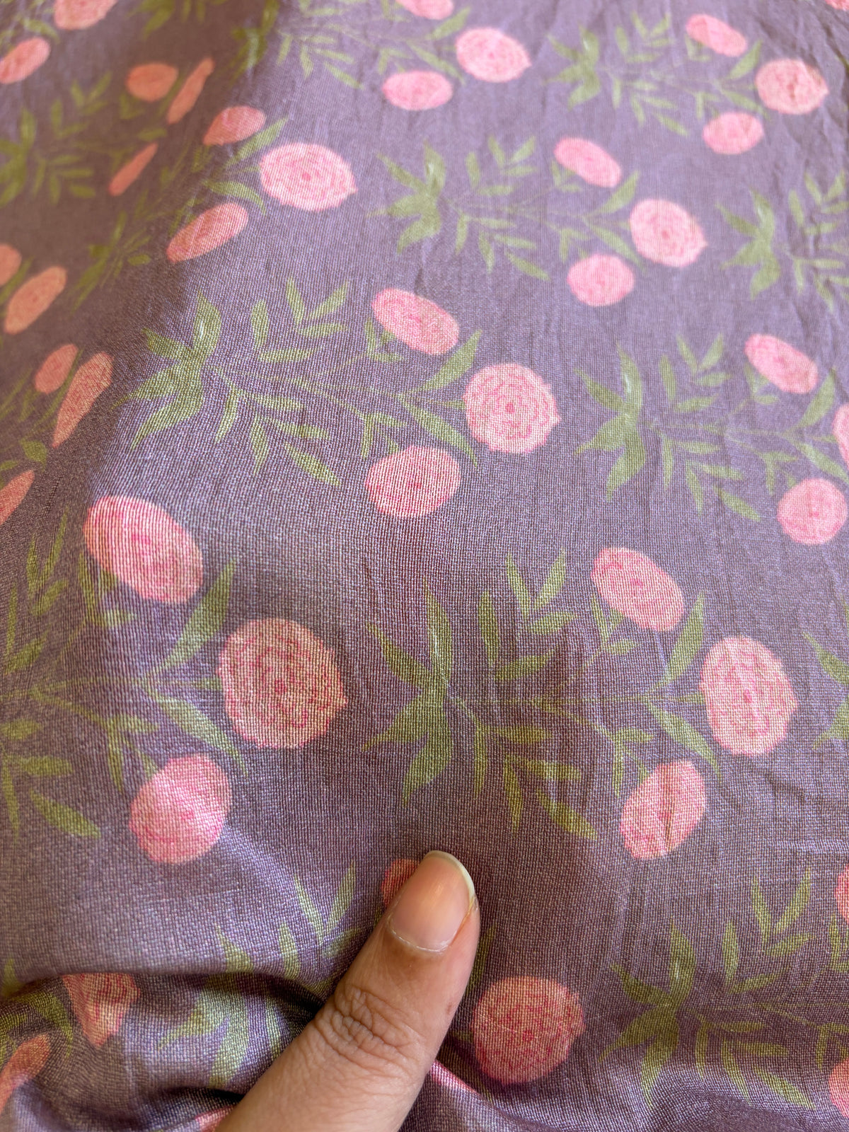 Printed Mogra Chanderi