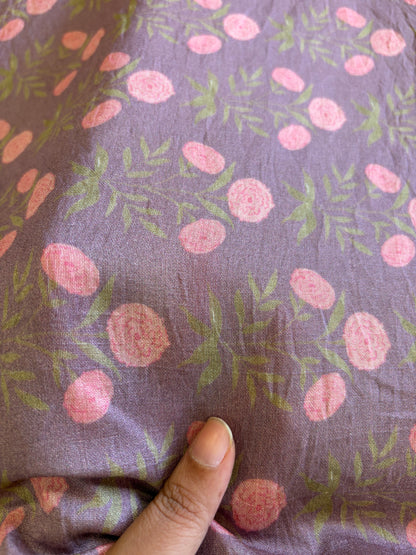 Printed Mogra Chanderi