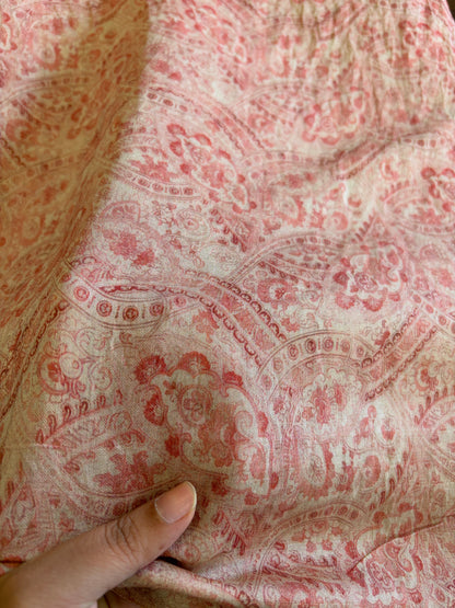 Printed Mogra Chanderi