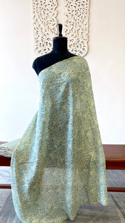 Printed Mogra Chanderi