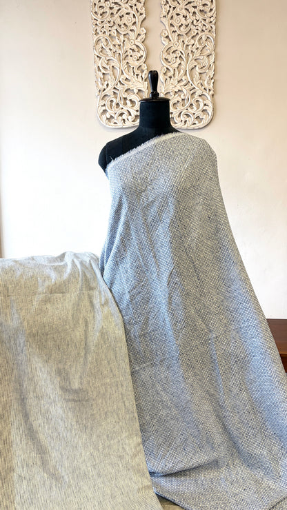 Linen cotton blue