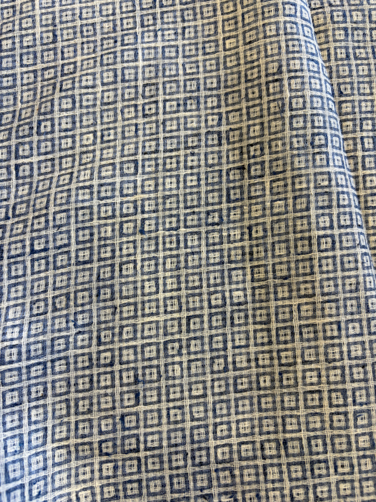 Linen cotton blue