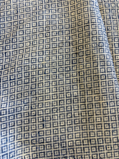 Linen cotton blue
