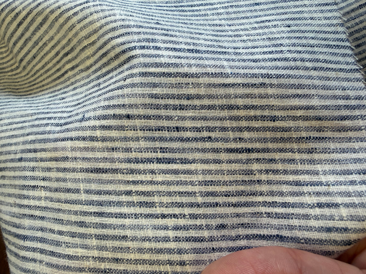 Linen cotton blue