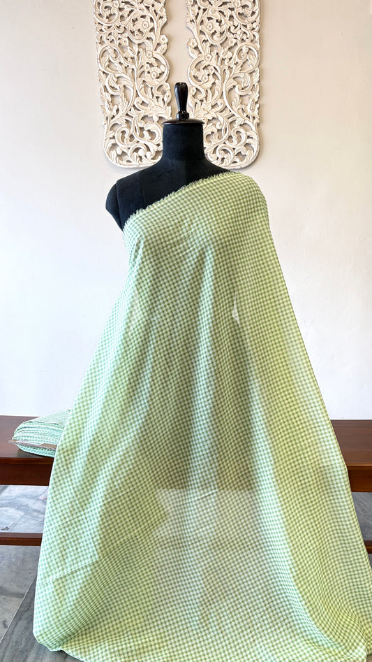 Muslin cotton check
