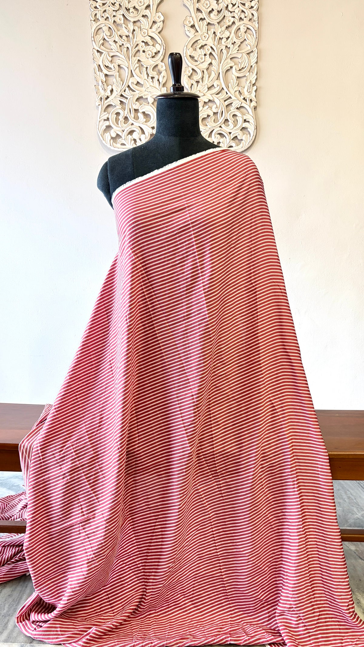 Printed modal satin