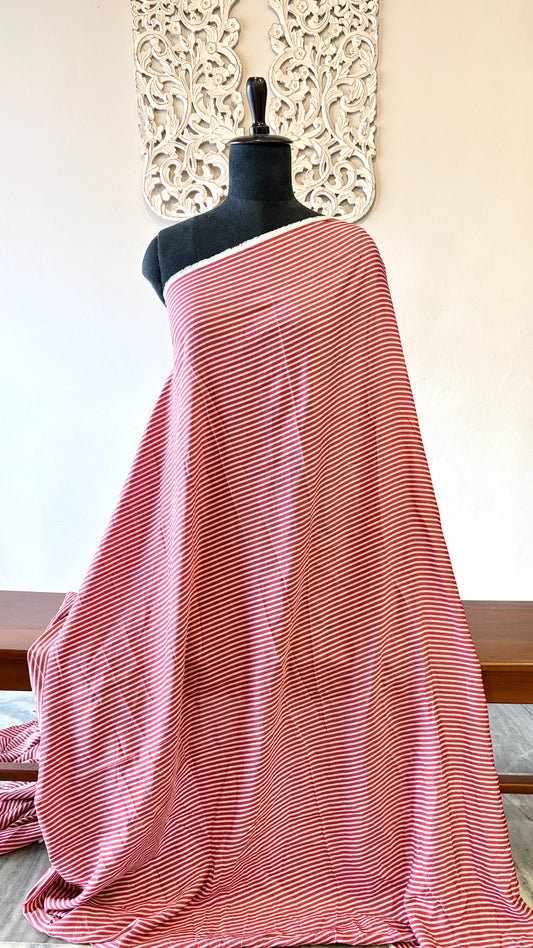 Printed modal satin