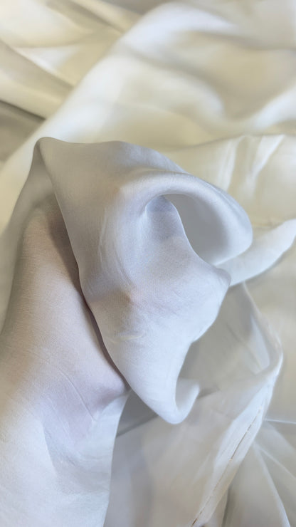 Satin georgette