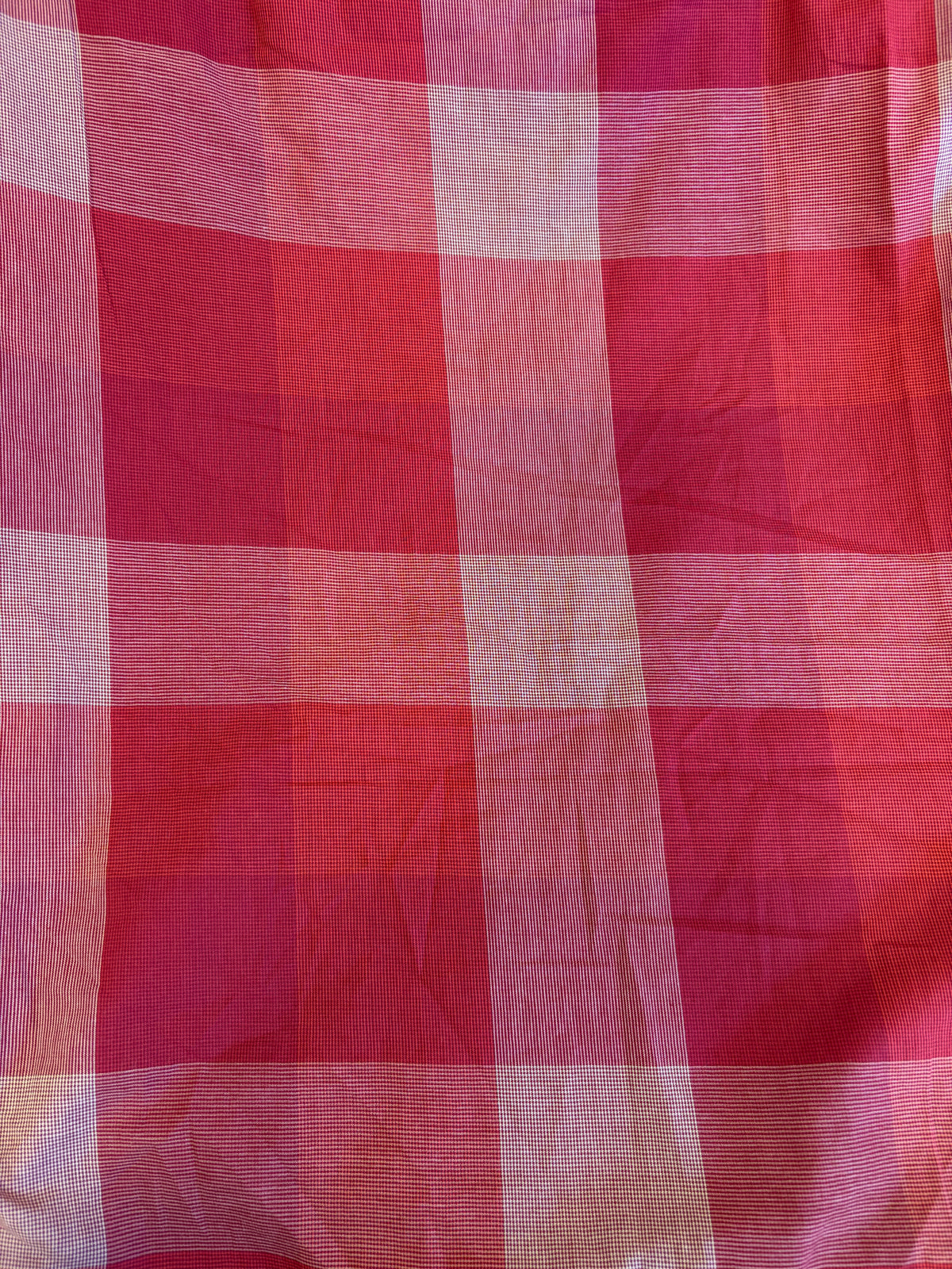 Yarn dyed cotton(soft)Red