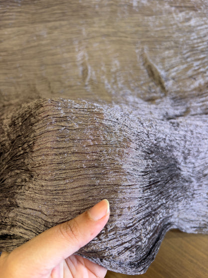 Crush Fabric Brown