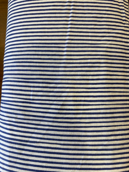 Screen printed jaipur cotton Violet and white