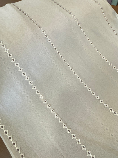 Pure Viscose georgette Embroidery