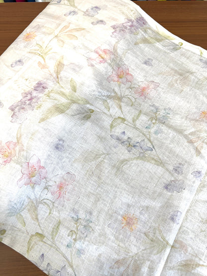 Printed Banarasi Mulchanderi