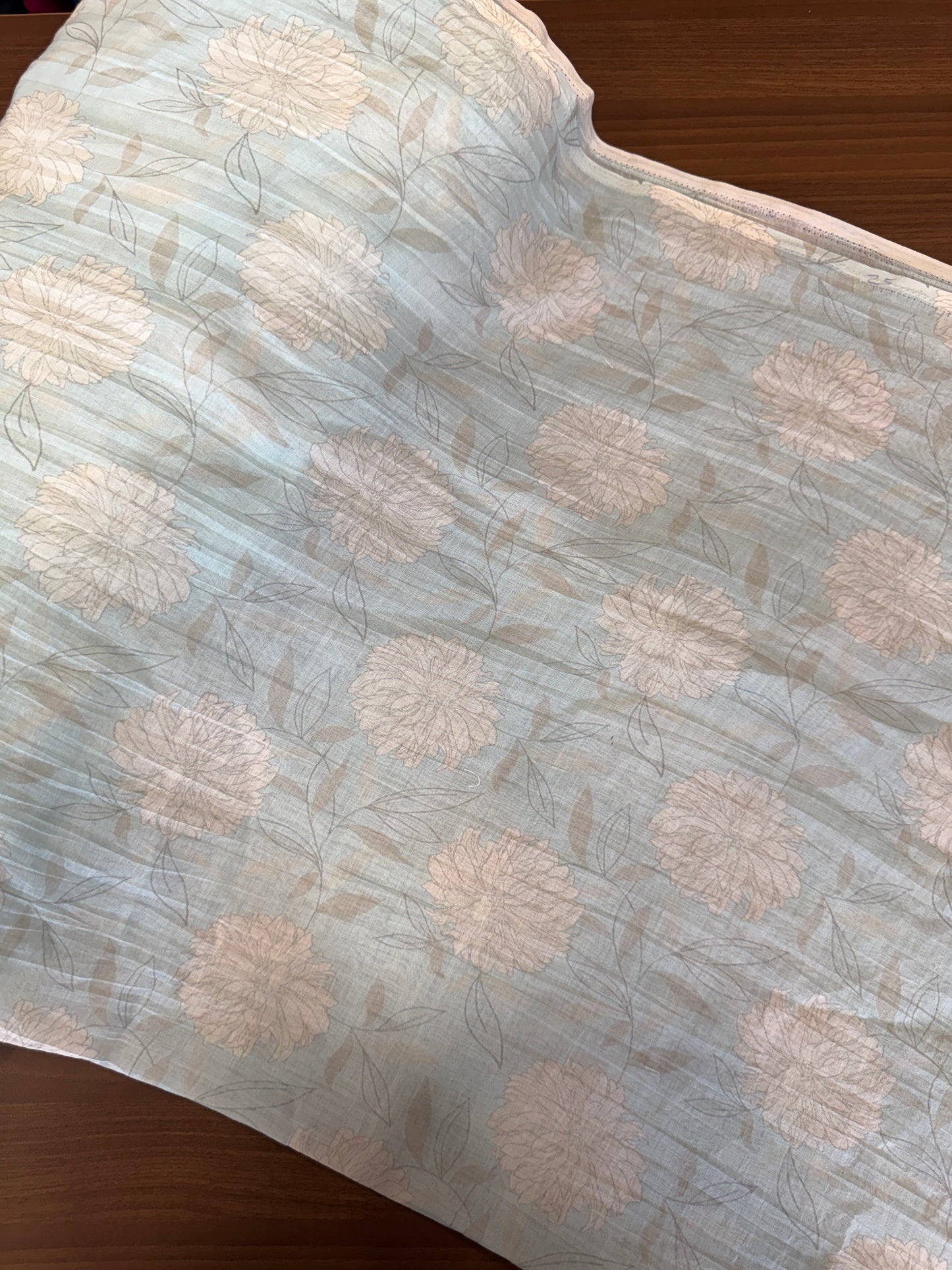 Printed Banarasi Mulchanderi