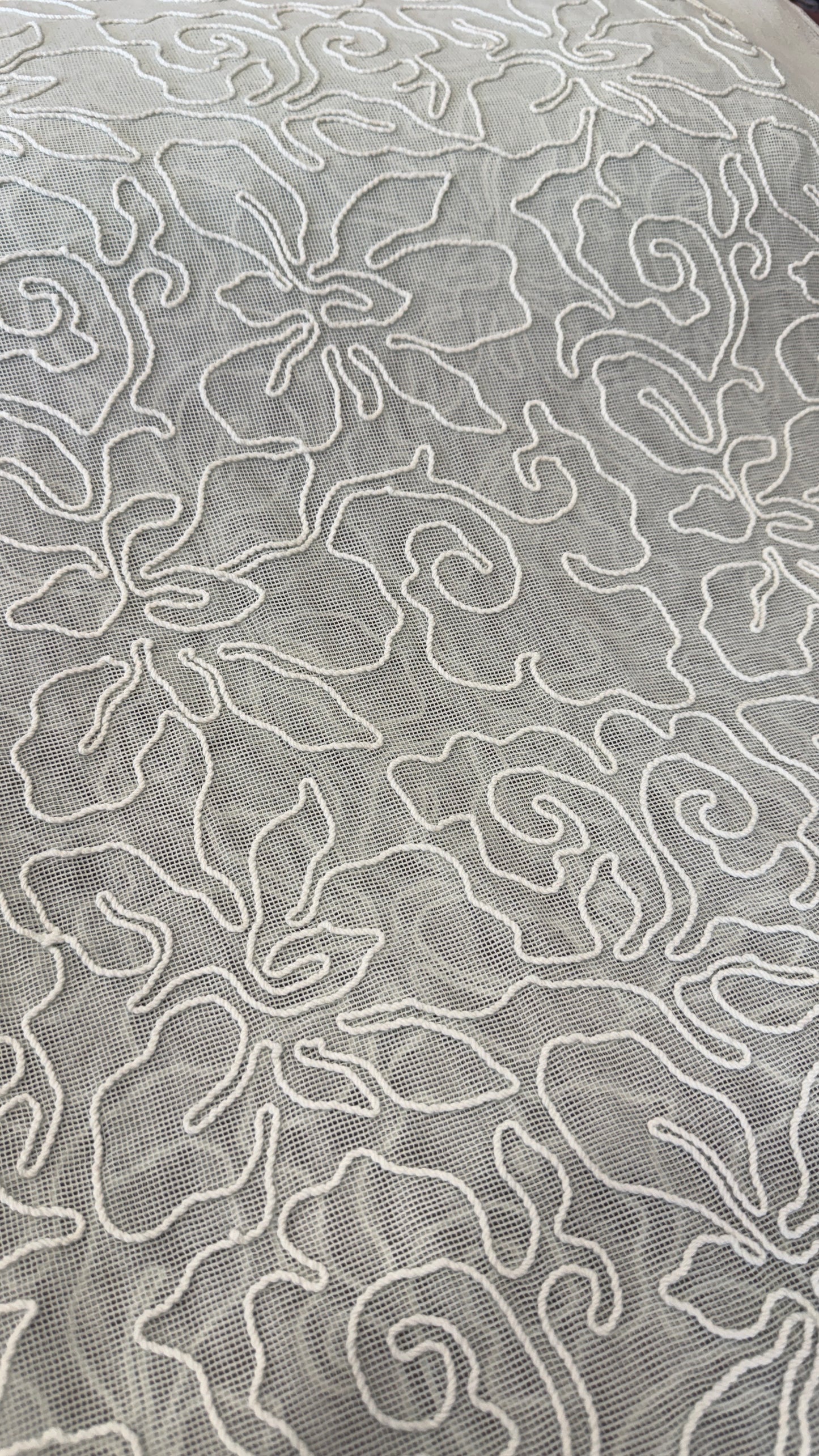 Cotton Net Embroidery