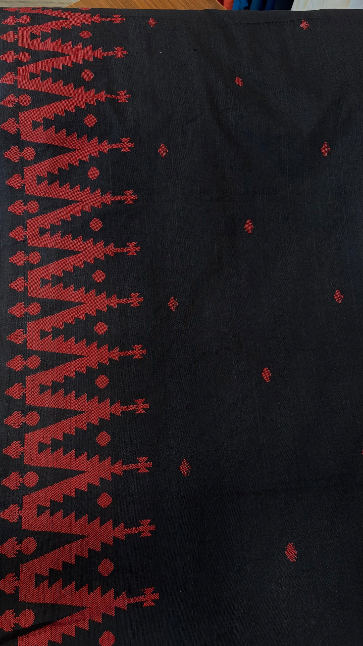 Cotton Jamdani Black