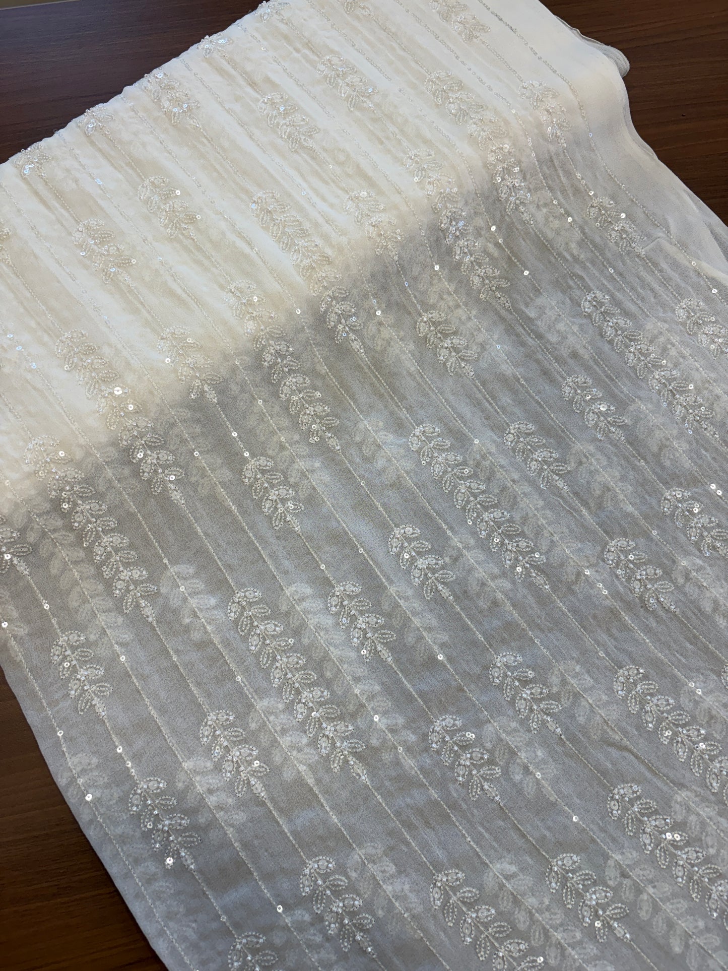 Georgette embriodery