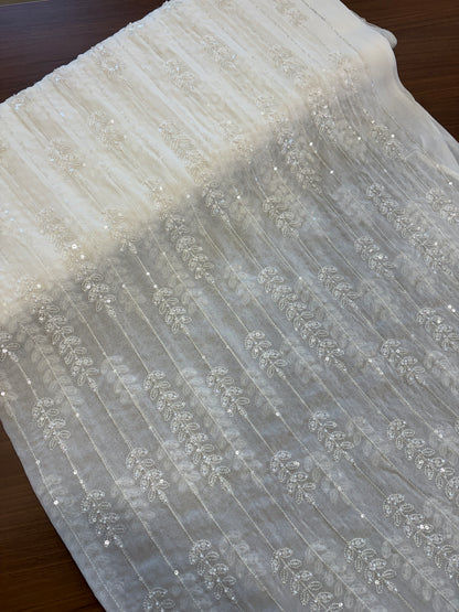 Georgette embriodery