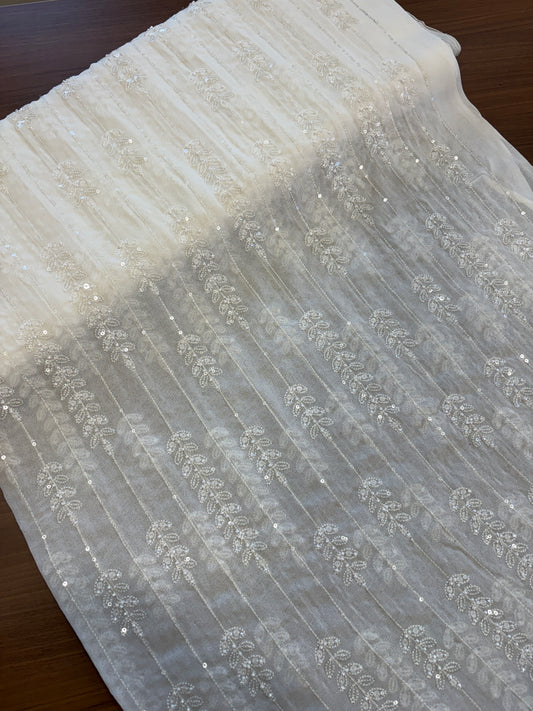 Georgette embriodery