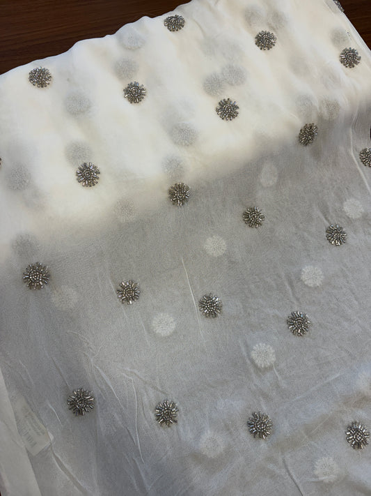 Georgette embroidery