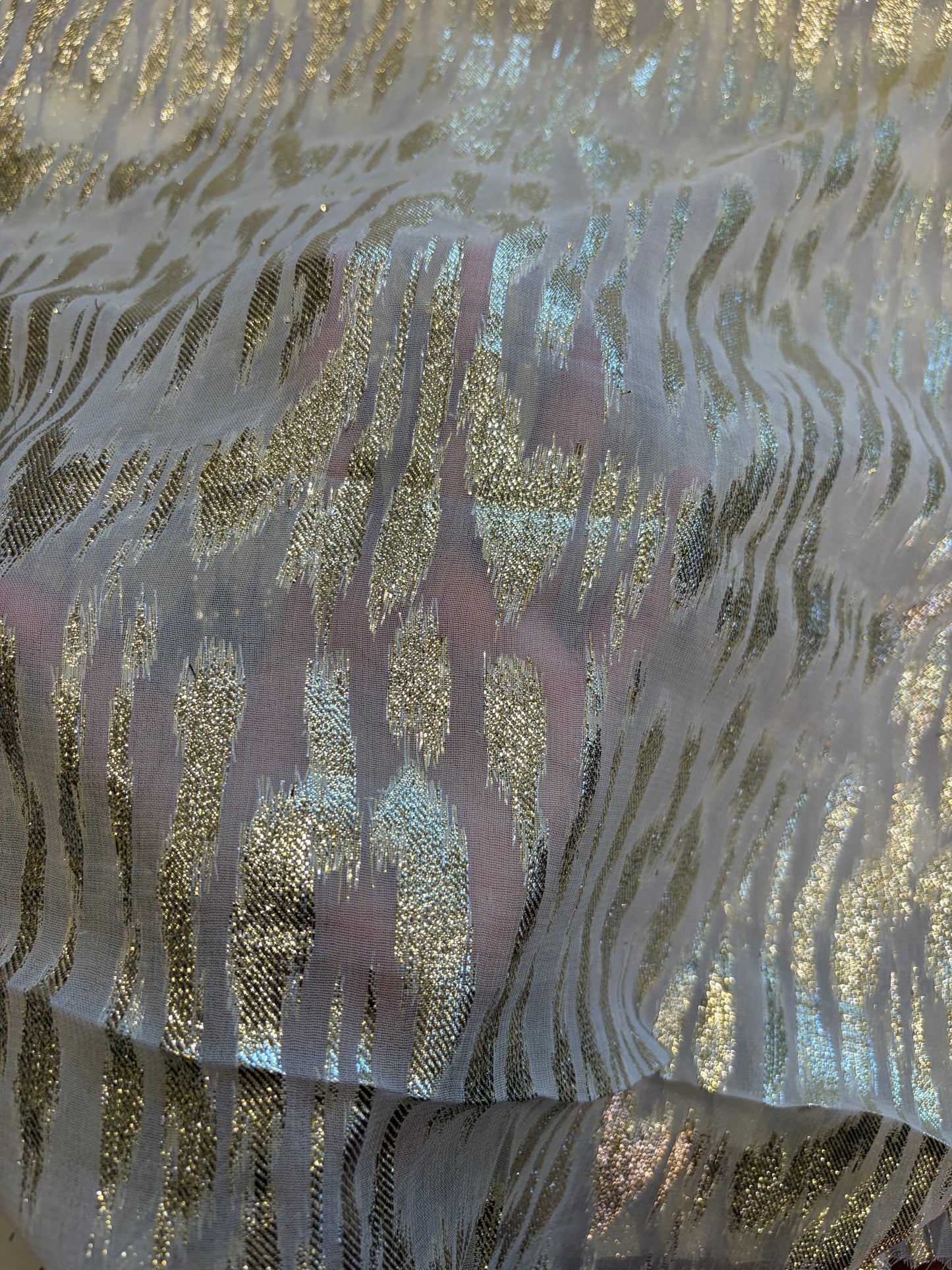 Zari Jacquard Georgette