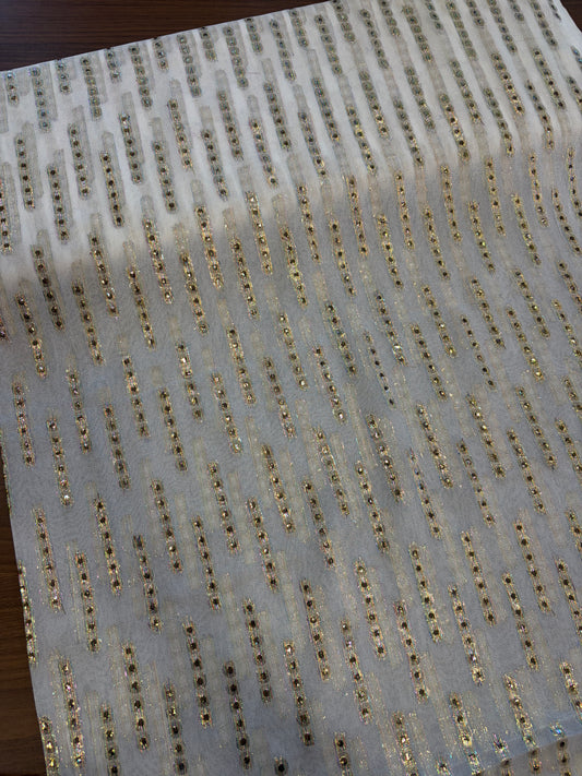 Zari Jacquard Georgette