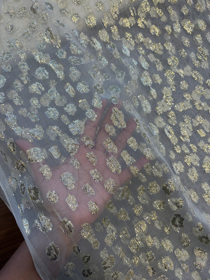 Zari Jacquard Georgette