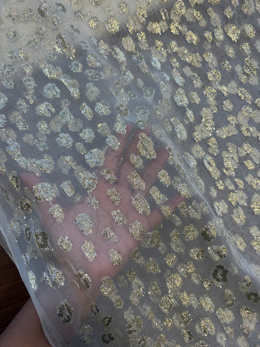 Zari Jacquard Georgette
