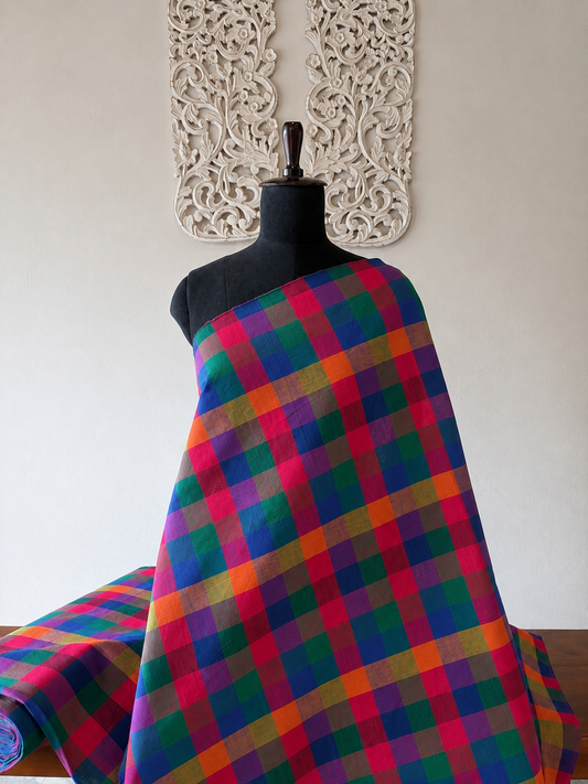 Madras check Medium