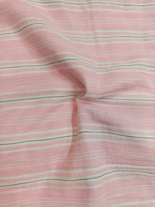 Double gauze muslin pink